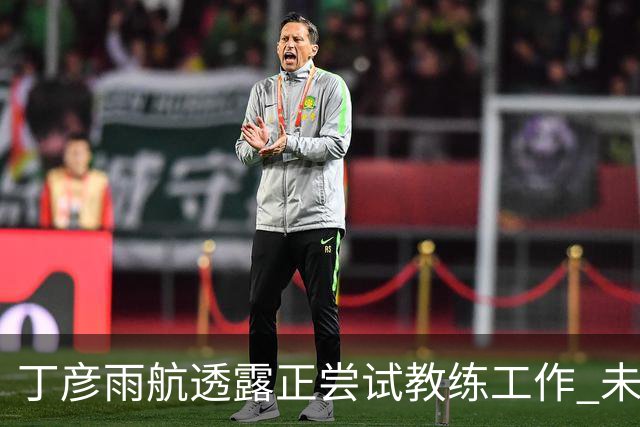 丁彦雨航透露正尝试教练工作 未来或投身青少年篮球事业